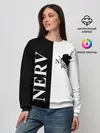 Женский свитшот / Nerv black