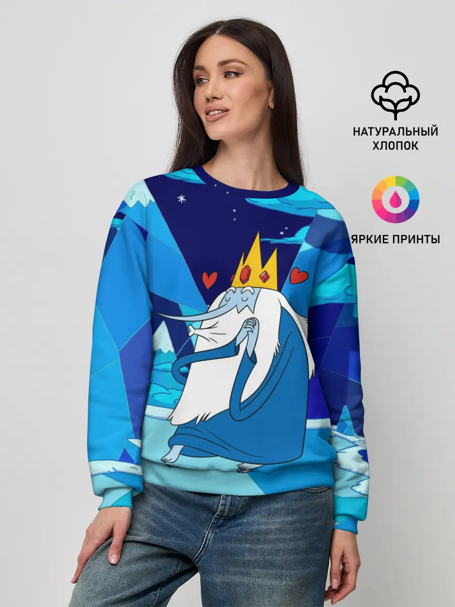 Женский свитшот / Ледяной король