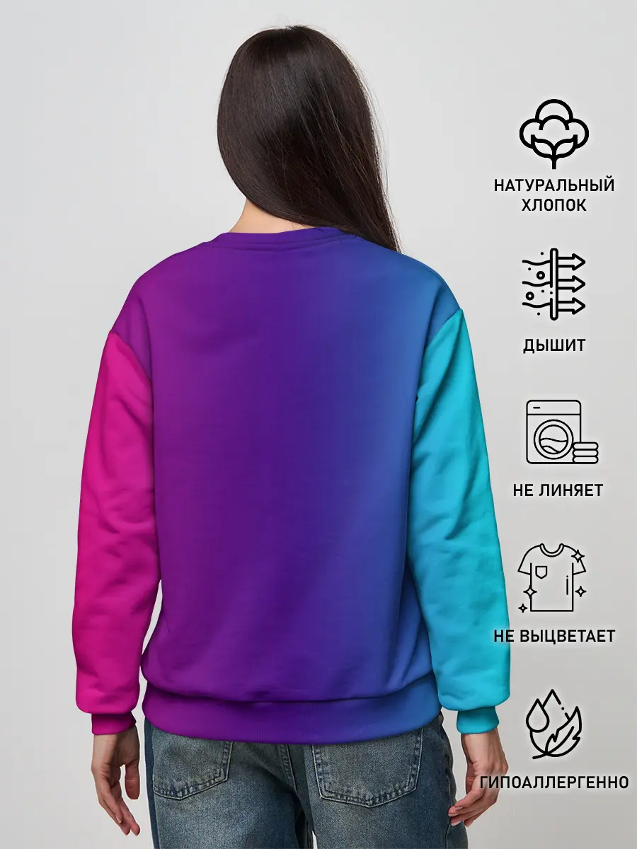 Женский свитшот / NEED FOR SPEED - HEAT