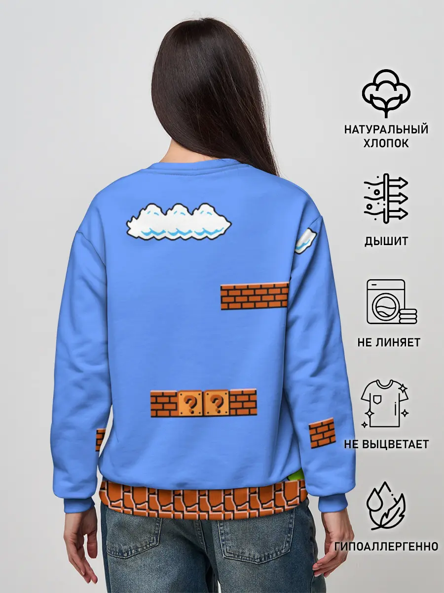 Женский свитшот / Марио