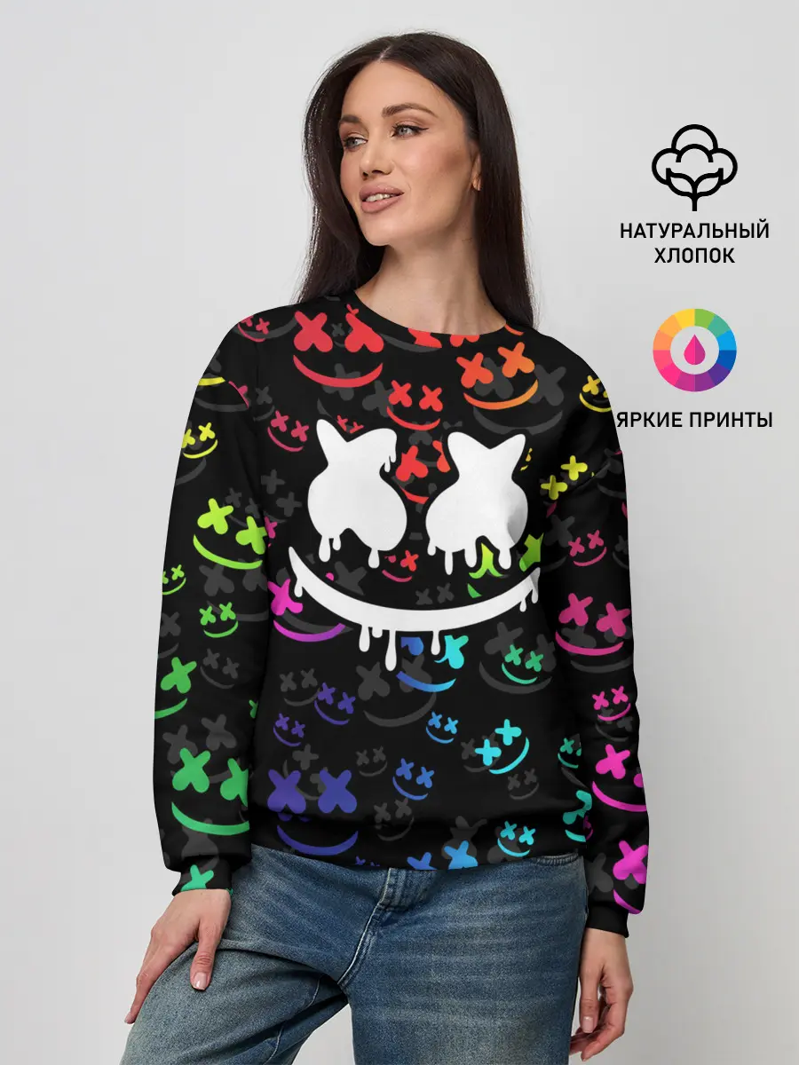 Женский свитшот / MARSHMELLO