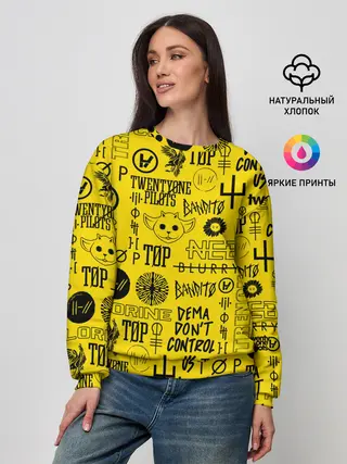 Женский свитшот / TWENTY ONE PILOTS