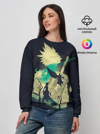 Женский свитшот / Final Fantasy VII
