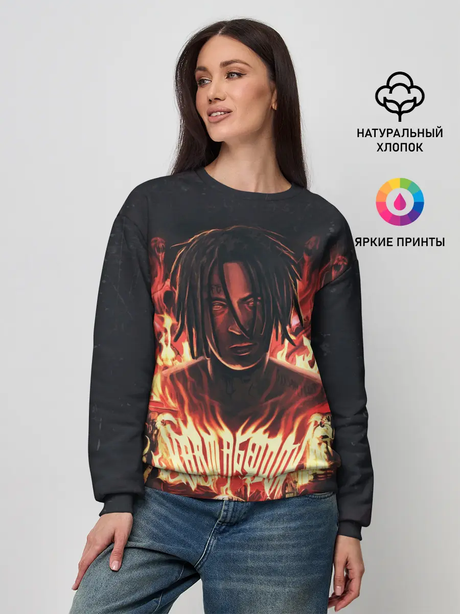 Женский свитшот / KIZARU - Karmageddon