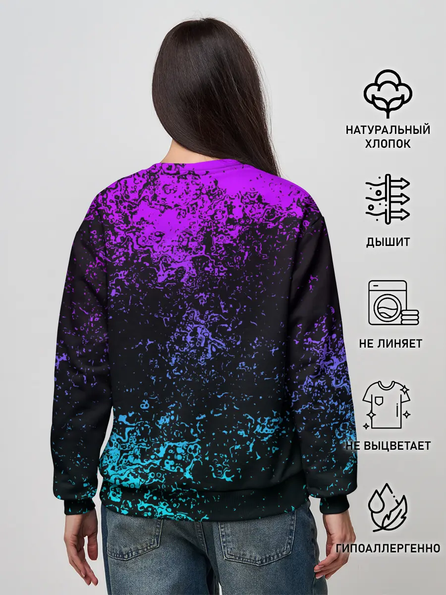 Женский свитшот / БРЫЗГИ КРАСОК