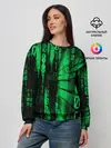 Женский свитшот / МАТРИЦА