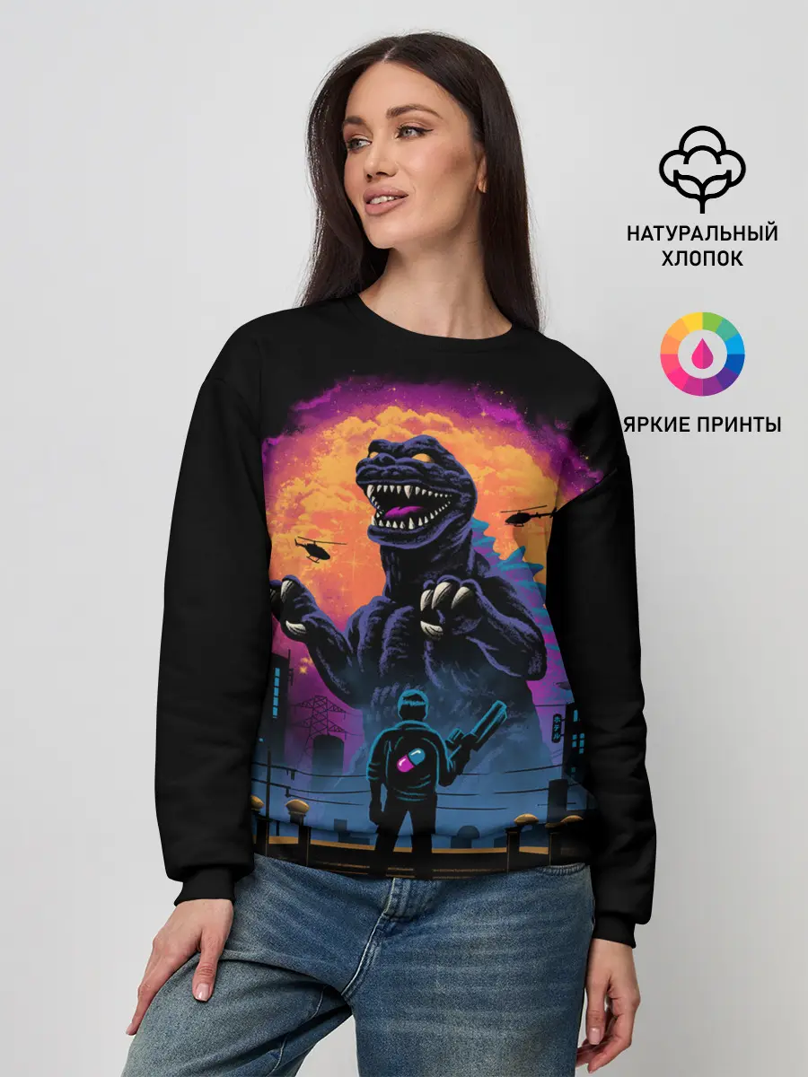 Женский свитшот / Разборки в Токио