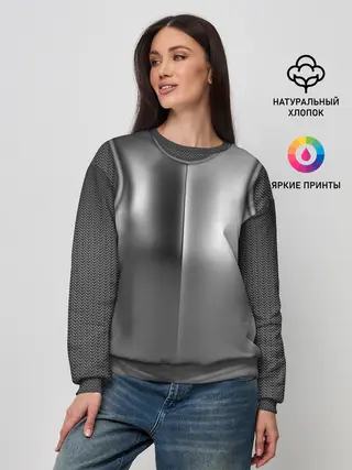 Женский свитшот / Доспехи рыцаря