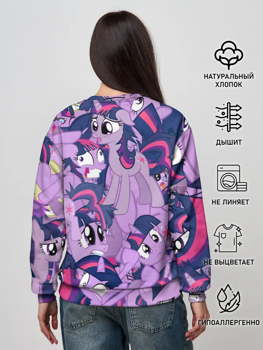 Женский свитшот / PATTERN PONY