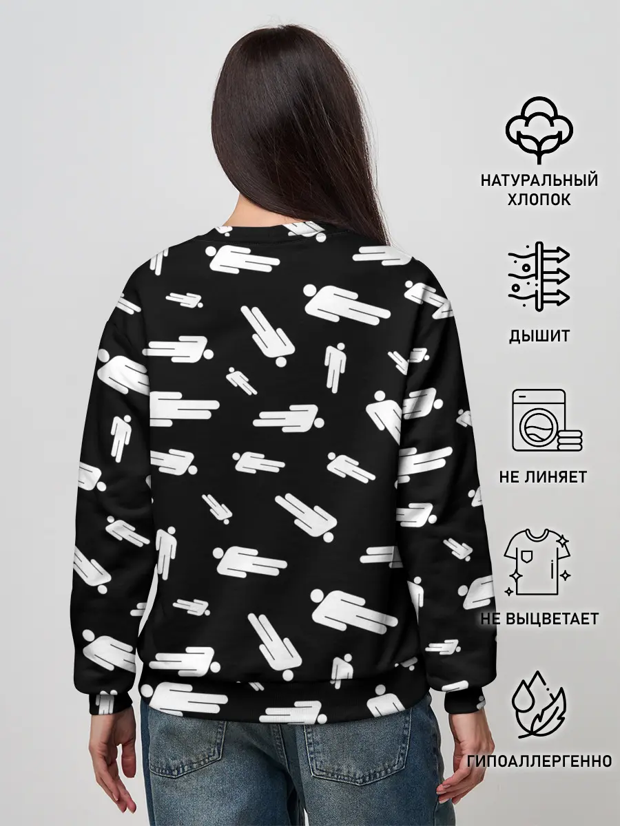 Женский свитшот / BILLIE EILISH - Blohsh