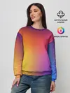 Женский свитшот / Abstract gradient colors