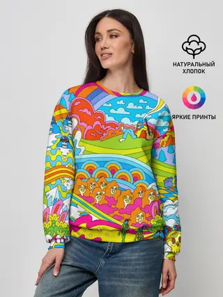 Женский свитшот / ХИППИ