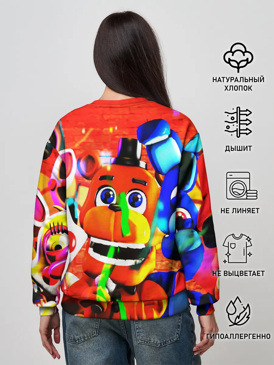 Женский свитшот / FIVE NIGHTS AT FREDDYS