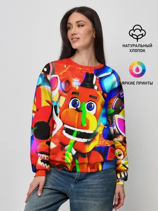 Женский свитшот / FIVE NIGHTS AT FREDDYS