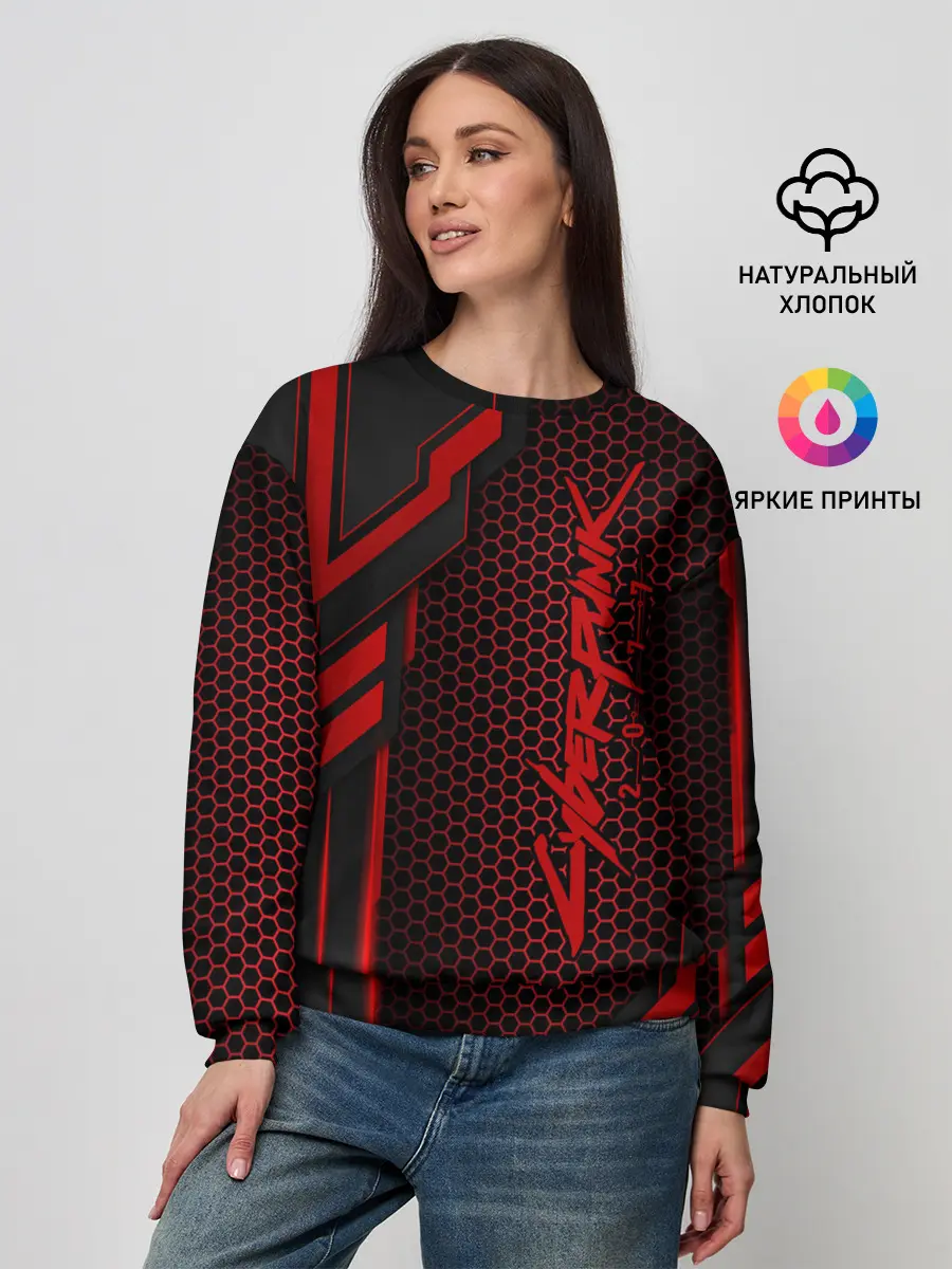 Женский свитшот / Cyberpunk 2077