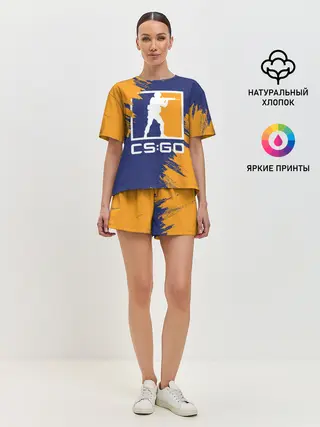 Женская пижама с шортами / CS:GO
