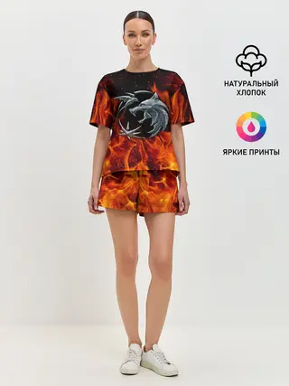 Женская пижама с шортами / СЕРИАЛ ВЕДЬМАК