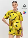 Женская пижама с шортами / YELLOW SMILE