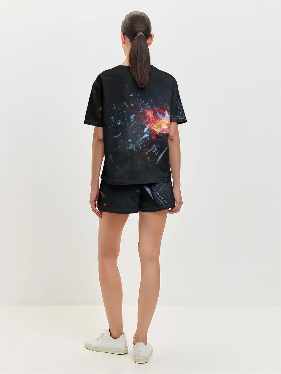 Женская пижама с шортами / МЕДАЛЬОН ВЕДЬМАКА