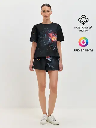 Женская пижама с шортами / МЕДАЛЬОН ВЕДЬМАКА