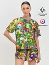 Женская пижама с шортами / Plants vs Zombies