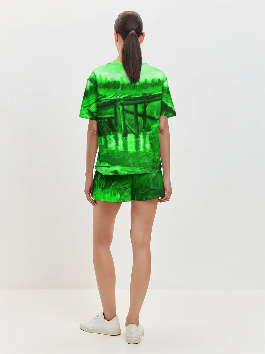 Женская пижама с шортами / Stalker