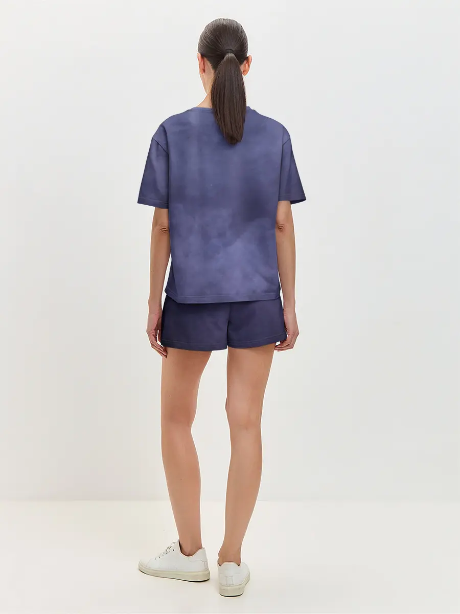 Женская пижама с шортами / Воздушная гимнастка