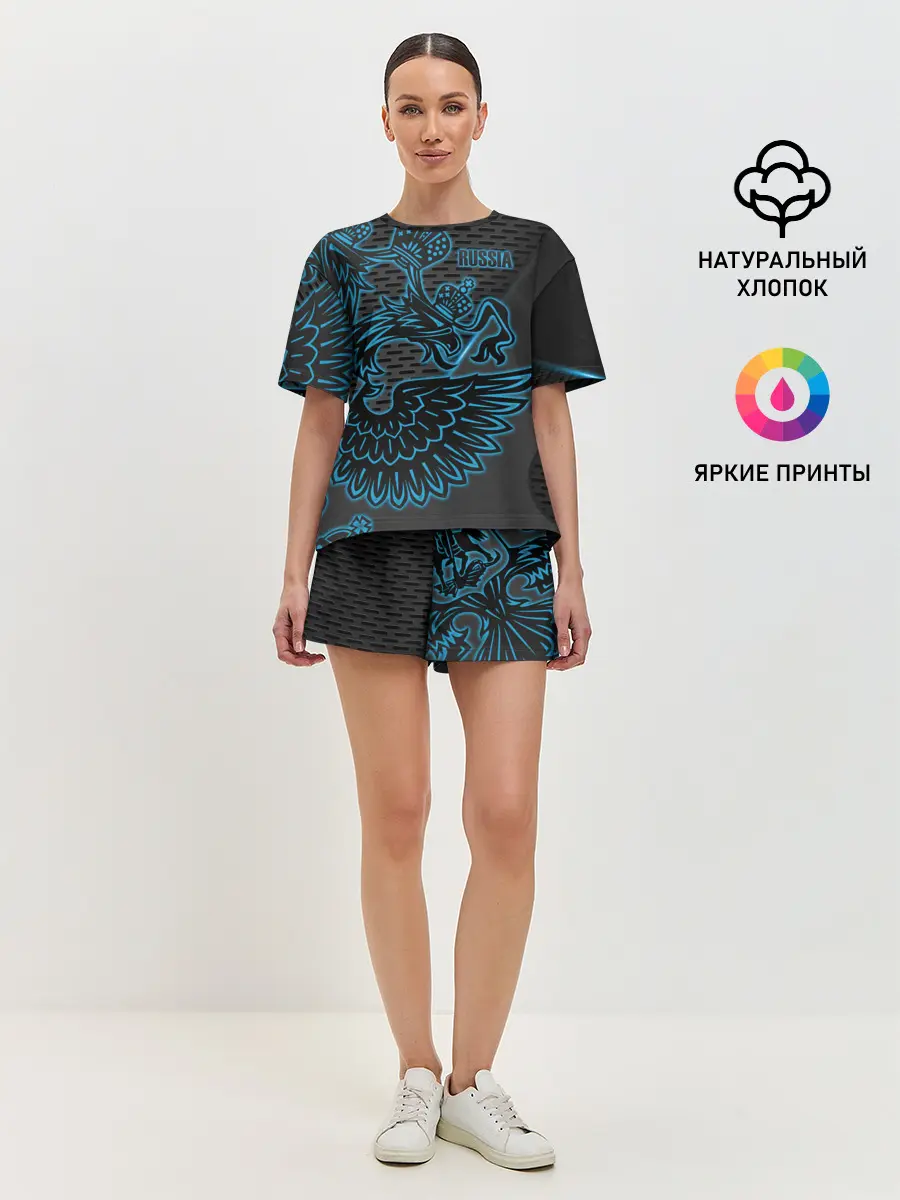 Женская пижама с шортами / RUSSIA Lifestyle