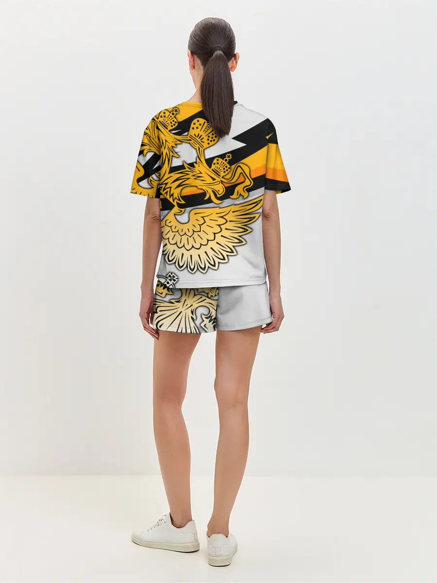 Женская пижама с шортами / Hockey