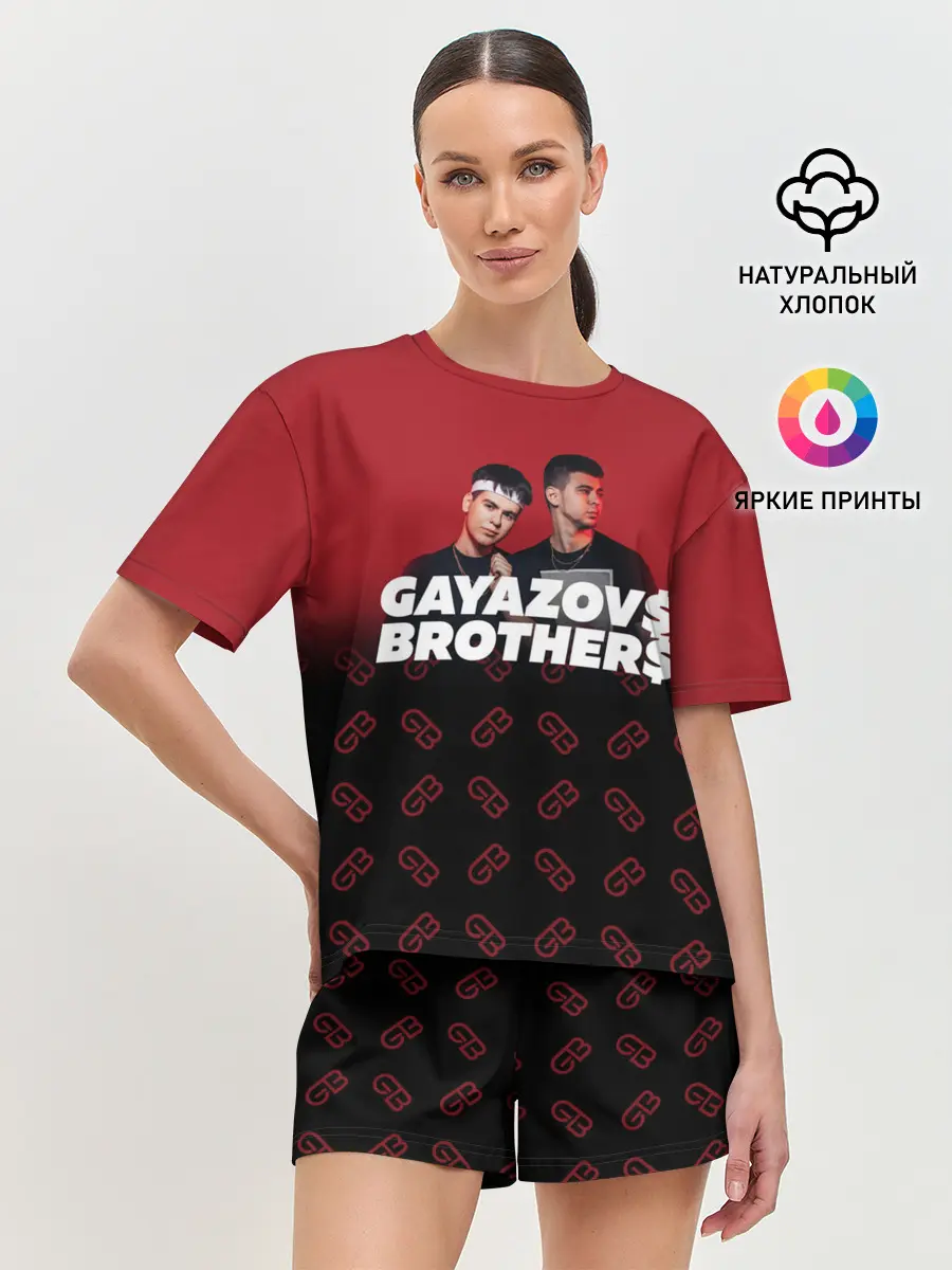 Женская пижама с шортами / GAYAZOV$ BROTHER$