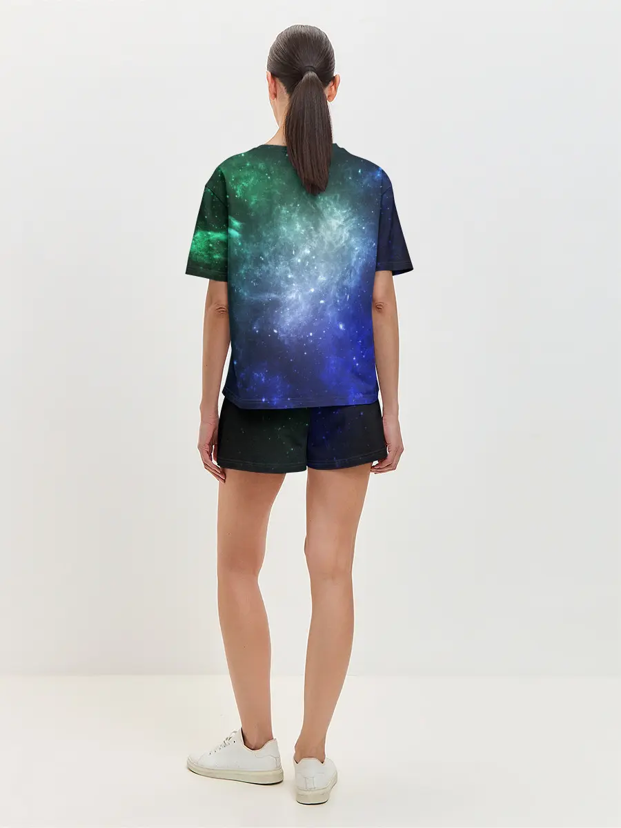 Женская пижама с шортами / ЗВЁЗДНОЕ НЕБО