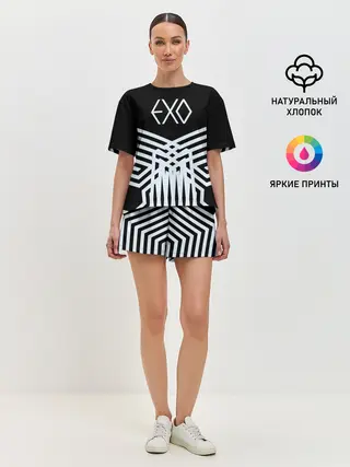 Женская пижама с шортами / EXO
