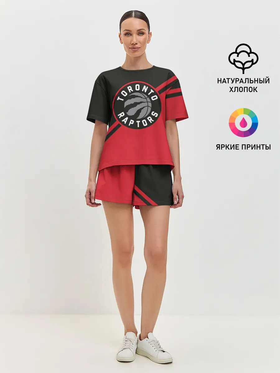 Женская пижама с шортами / Toronto Raptors BR