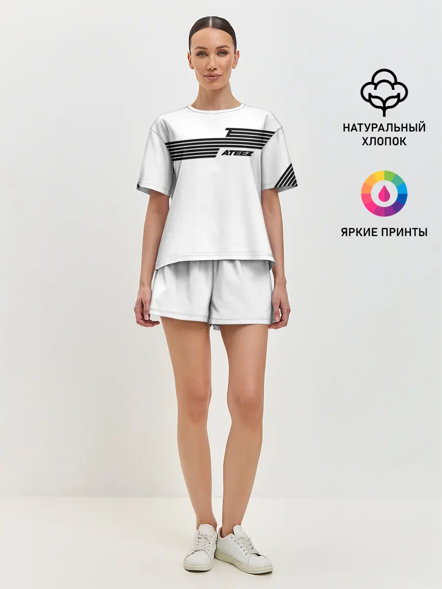 Женская пижама с шортами / Ateez