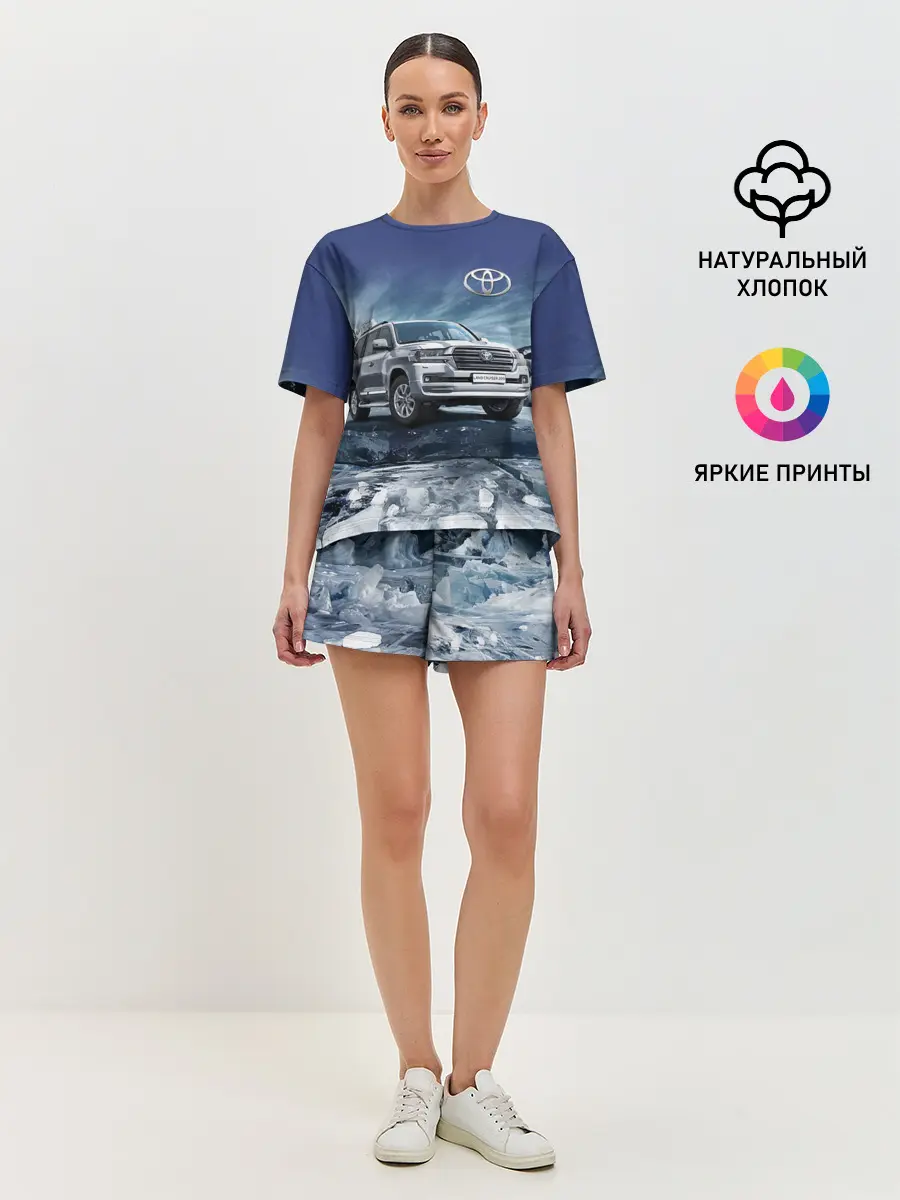 Женская пижама с шортами / Land Cruiser 200