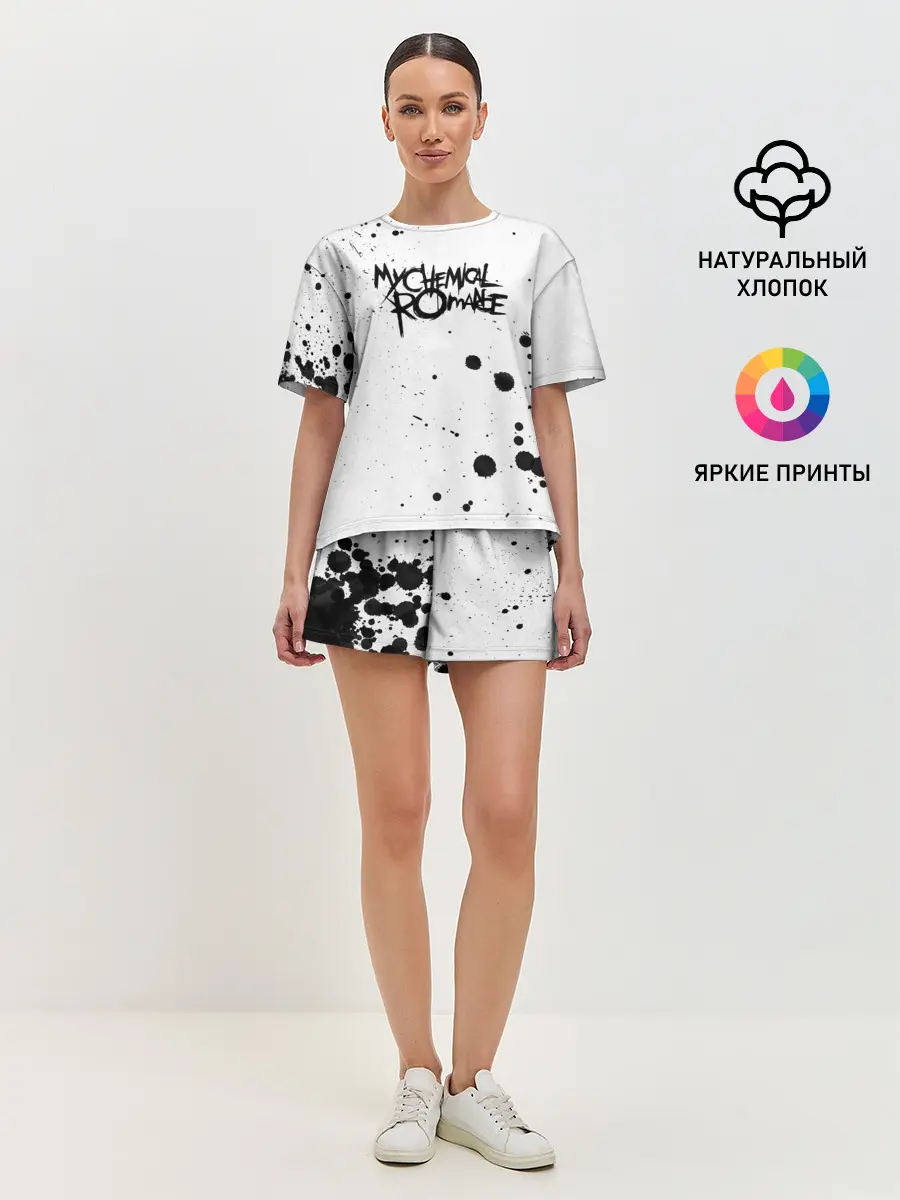 Женская пижама с шортами / My Chemical Romance