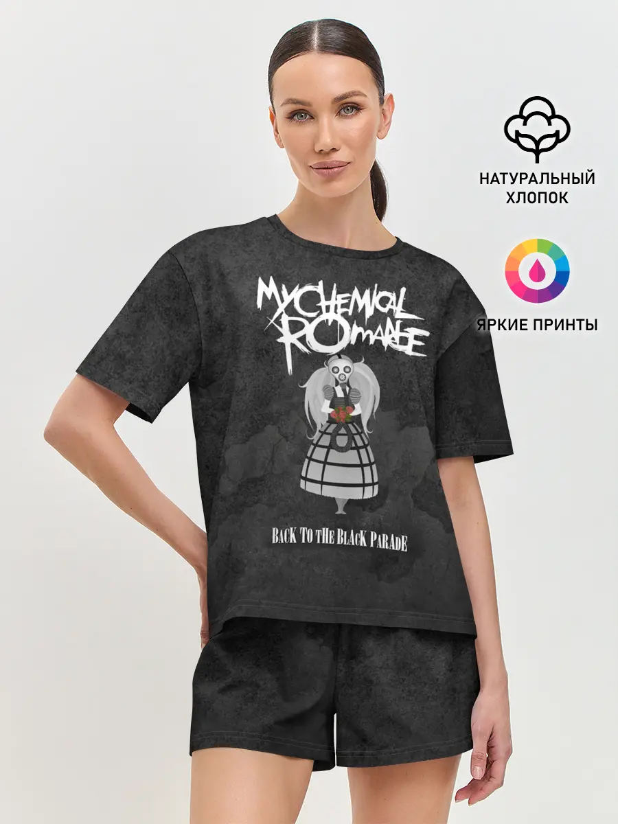 Женская пижама с шортами / My Chemical Romance