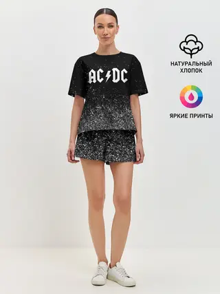 Женская пижама с шортами / AC/DC