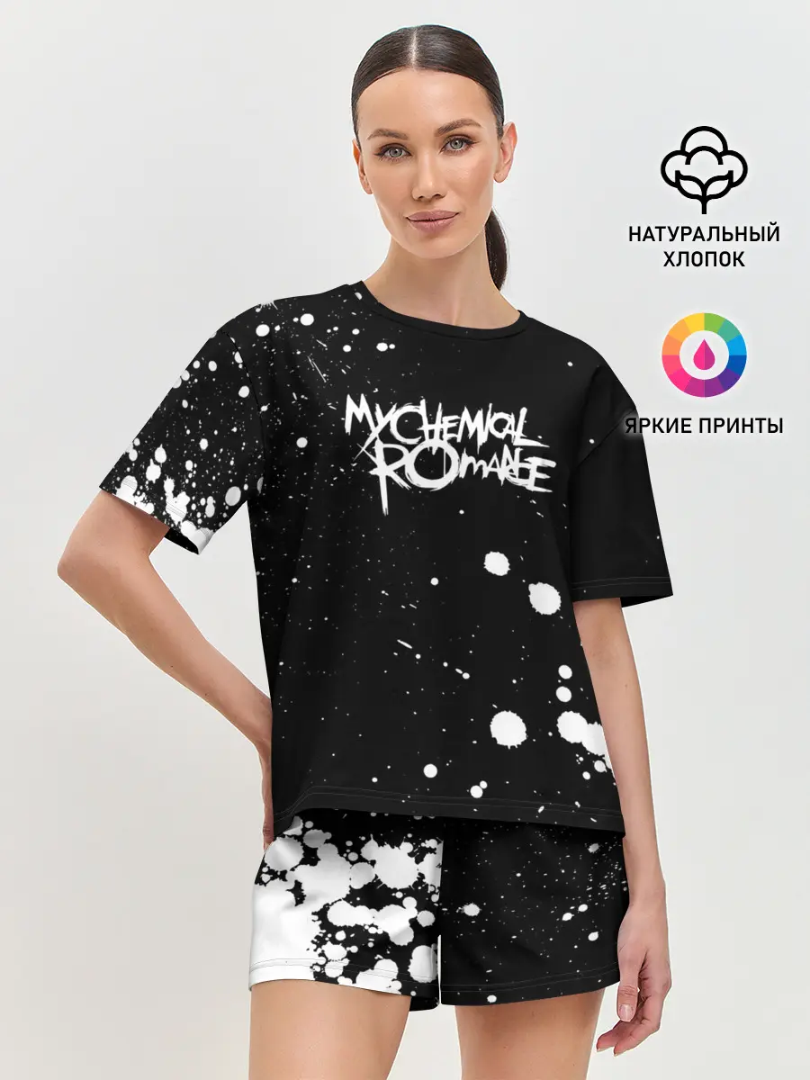 Женская пижама с шортами / My Chemical Romance