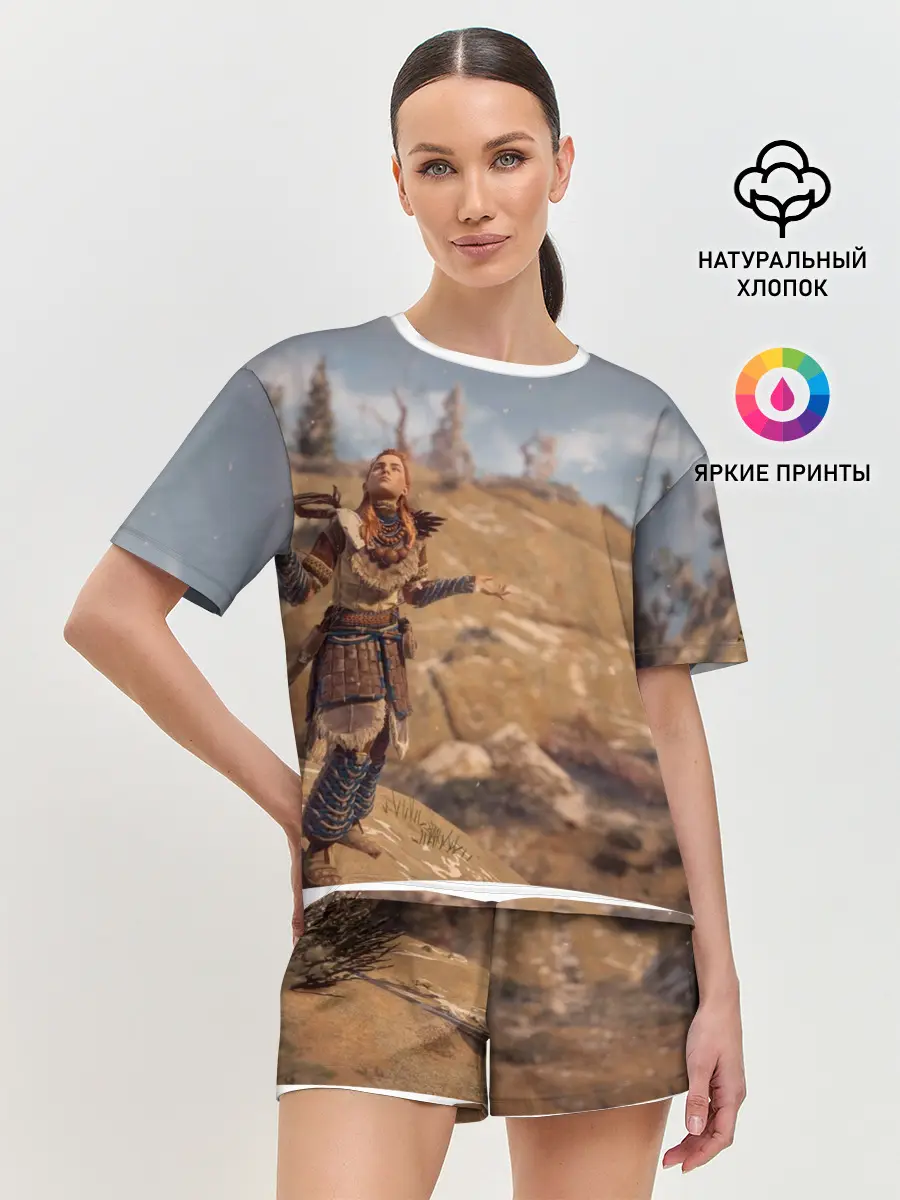 Женская пижама с шортами / Horizon Zero Dawn