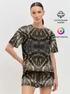 Женская пижама с шортами / Snakeskin