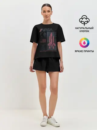 Женская пижама с шортами / Nasa