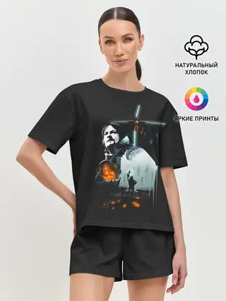 Женская пижама с шортами / Death Stranding