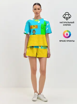 Женская пижама с шортами / MARIO