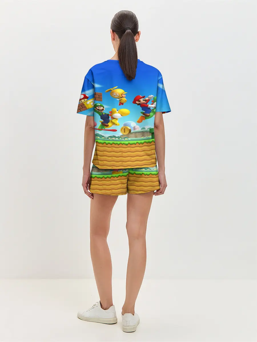 Женская пижама с шортами / Марио
