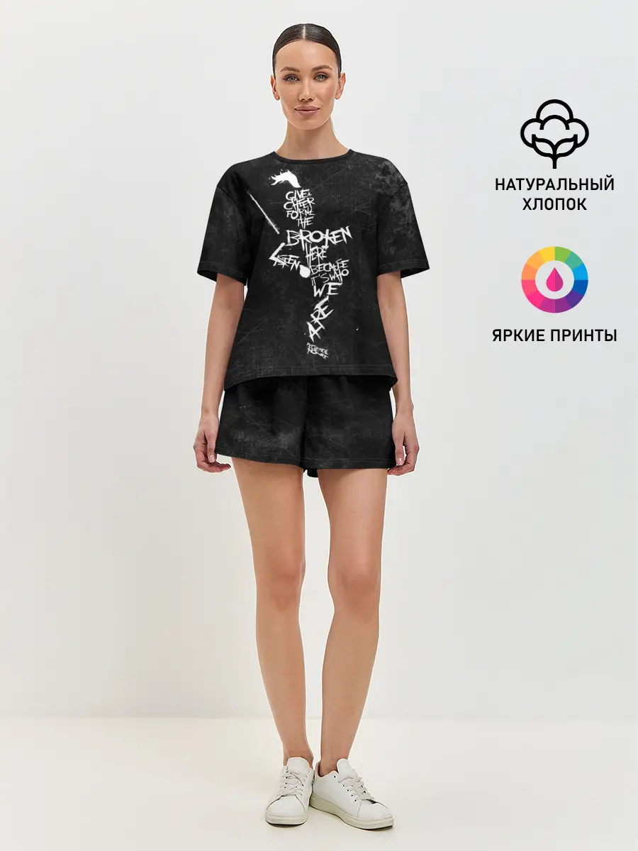 Женская пижама с шортами / My Chemical Romance