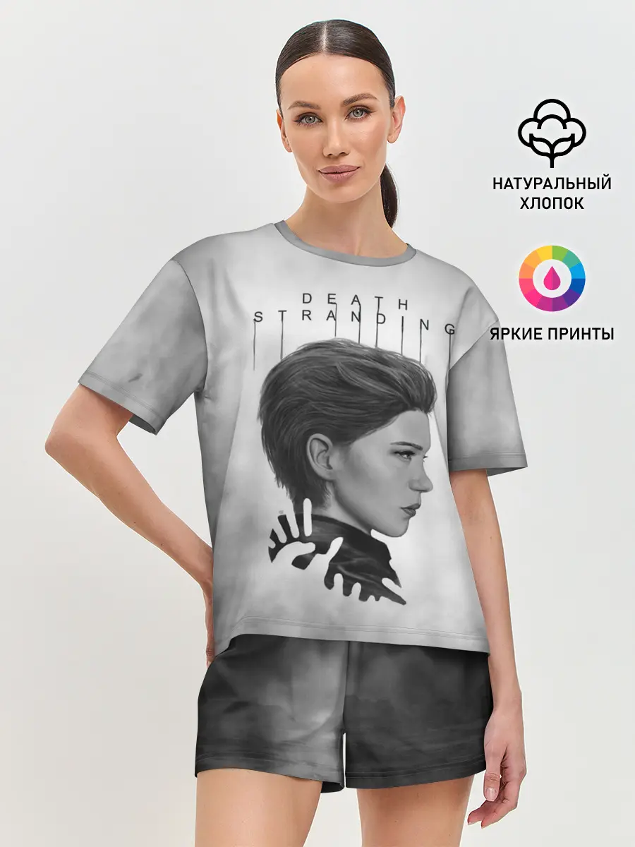 Женская пижама с шортами / Death Stranding