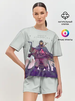 Женская пижама с шортами / Death Stranding