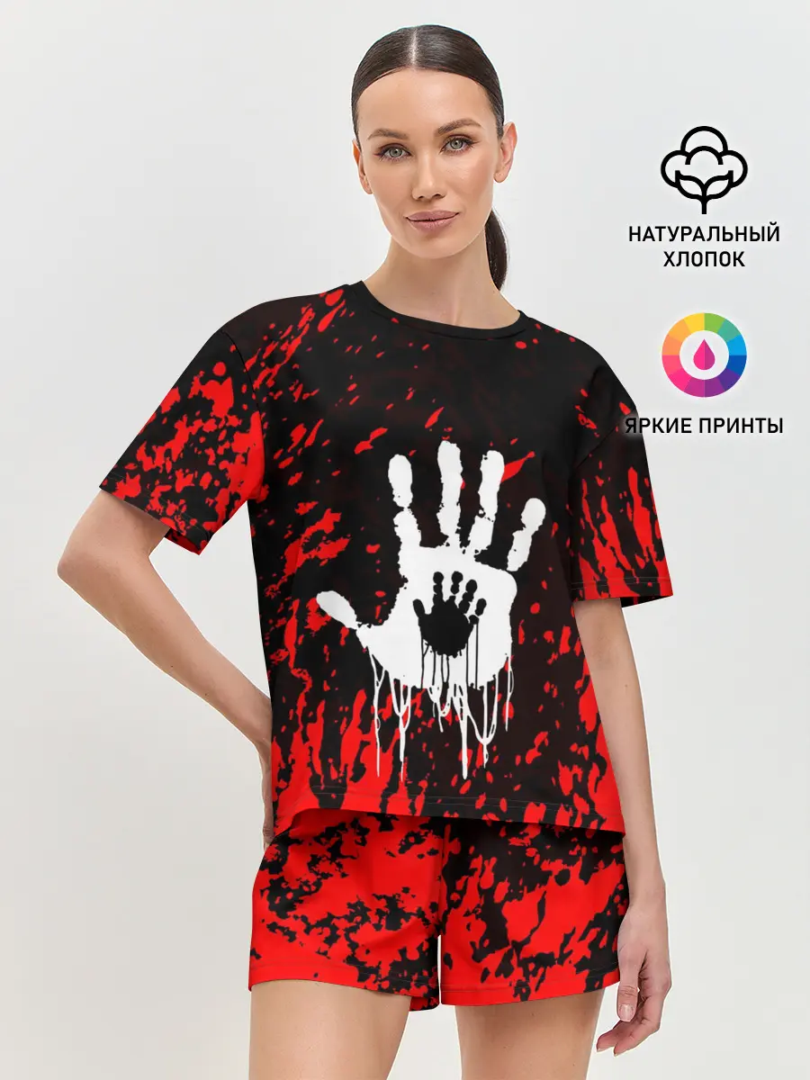 Женская пижама с шортами / DEATH STRANDING