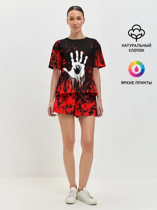 Женская пижама с шортами / DEATH STRANDING